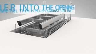Rainbow Attic Stair - F Series - Quick Install Guide