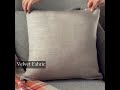 Rust Velvet Pillow Cover | Velvet Rust Jules – The HomeCentric #homedecor #decorativepillows