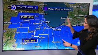 Freezing drizzle, icy conditions expected in Chicago area on Saturday