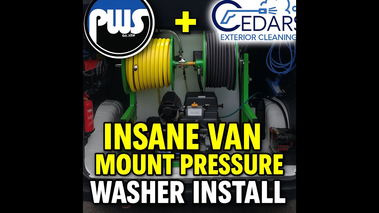Next Level Pressure Washer Van Build – Absolute Mega Install at PWS