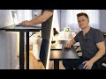 OffiGo L-Shaped Adjustable Height Desk Review | Electric Standing Desk