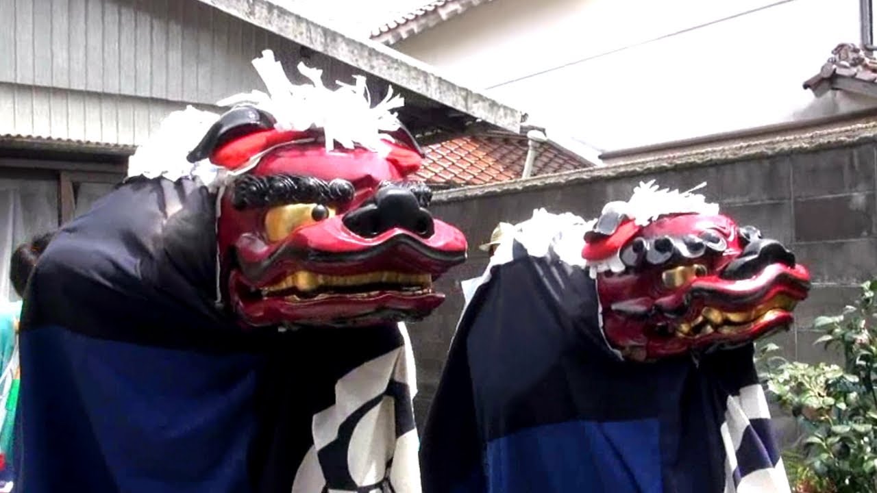 伊勢大神楽 木村利太夫社中 神楽獅子 (17-Jun-2012) Ancient Shinto