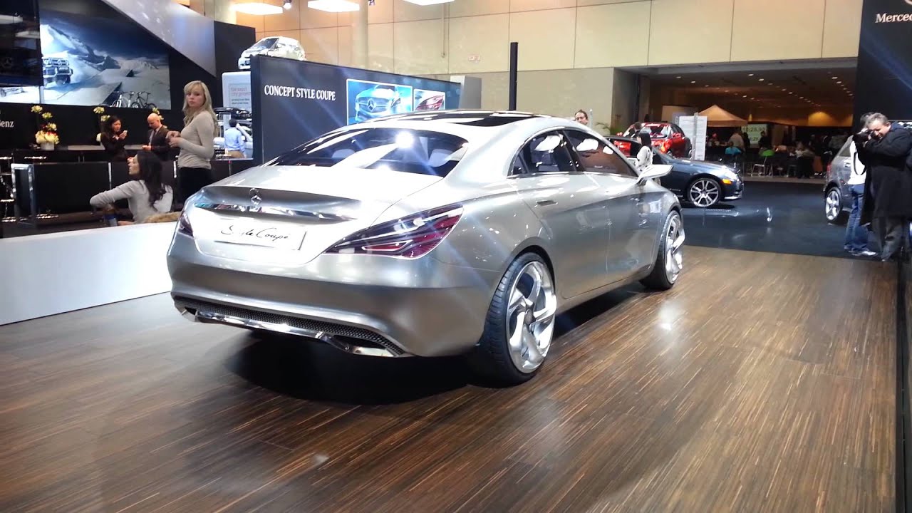 Mercedes Benz CSC Concept Style Coupe - YouTube