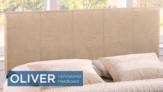 Oliver Upholstered Fabric Headboard