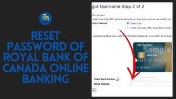 How to Reset Account Password on Royal Bank of Canada Online Banking 2024?