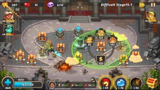castle defense 2 hard 15 1 88 3 stars hd palace guard