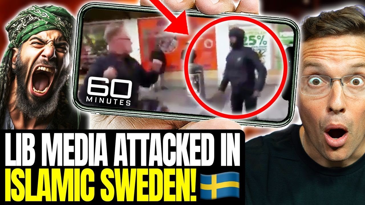 Pro-Immigrant Lib Reporter ATTACKED On-Camera By Violent Immigrants in NO-GO Zone | 'No Get Away!'