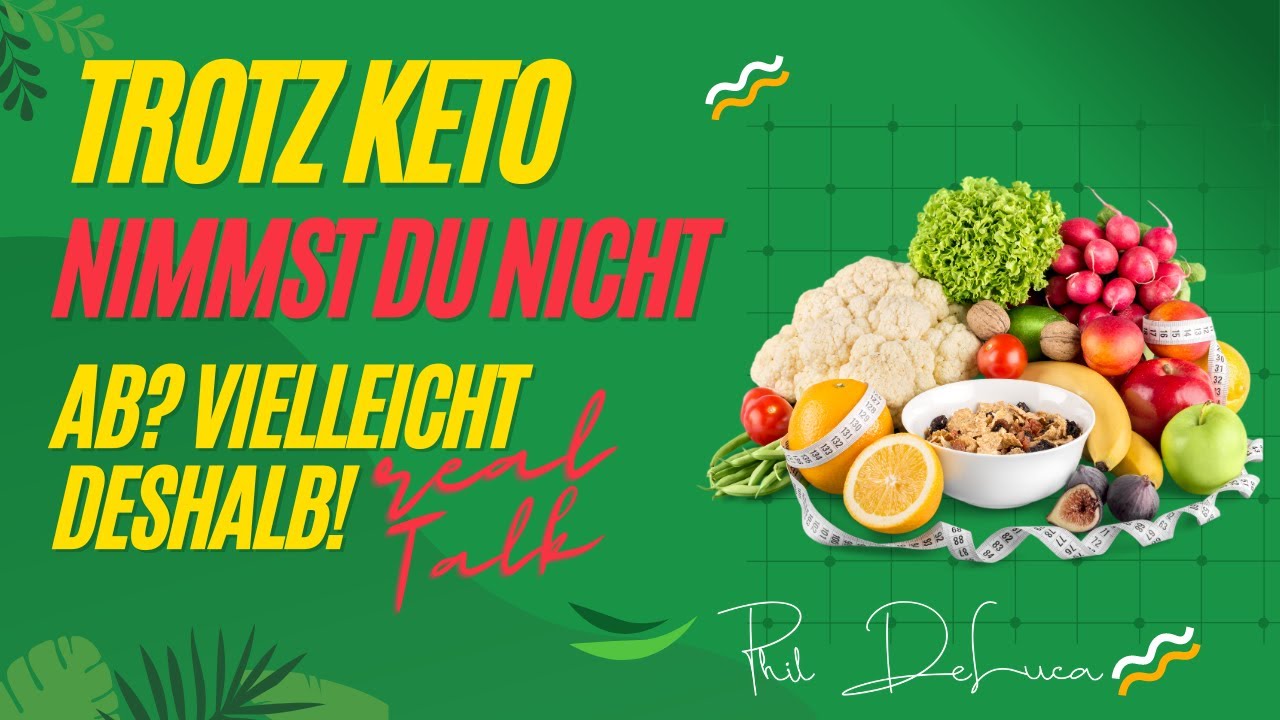 Du nimmst totz Keto nicht ab? Vielleicht deshalb! 🤔