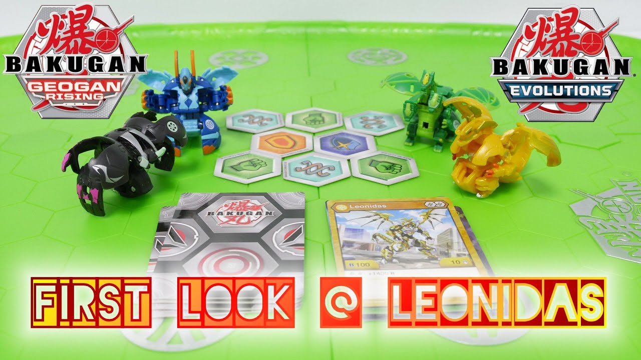 Bakugan Evo Battle Arena, Includes Exclusive Leonidas Bakugan