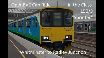 OpenBVE Cab Ride - Network West Midlands - Class 150/3 "Sprinter"