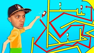 .000001% Impossible BOTTLE FLIPS in Happy Wheels! screenshot 4