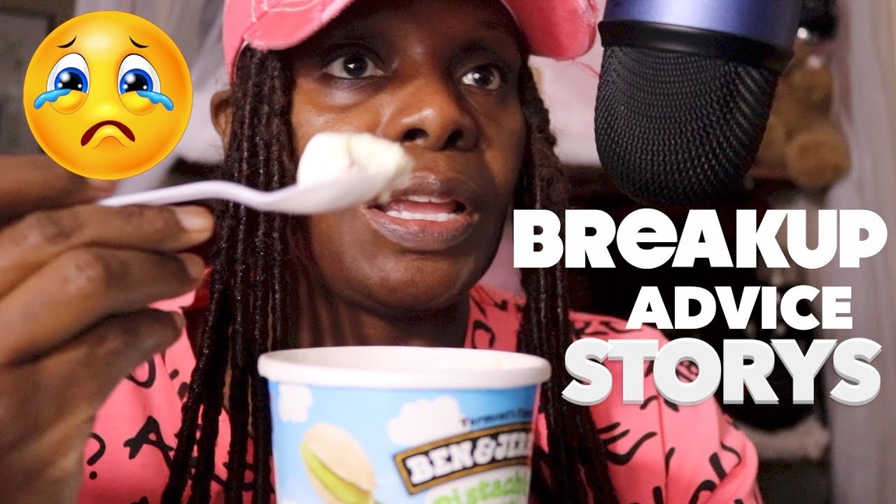 Trying Ben&Jerrys ASMR PISTACHIO Pistachio Break Up Advice