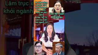 Tô Lâm Đã Loại Một Nữ Thiếu Tướng Khỏi Ngành Ca Saokê Tb Ts.