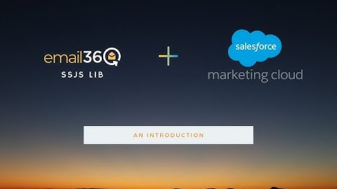 email360 - Creating a login CloudPage