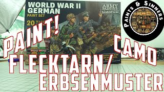 Paint Erbsenmuster/Flecktarn with Army Painter Historical German