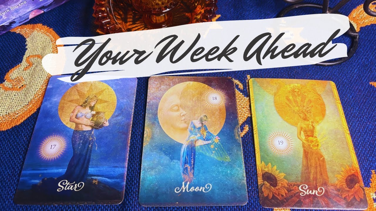 Your Detailed Week Ahead 🔮 pick a card + Abundance Messages from the Universe 🌙💰 
