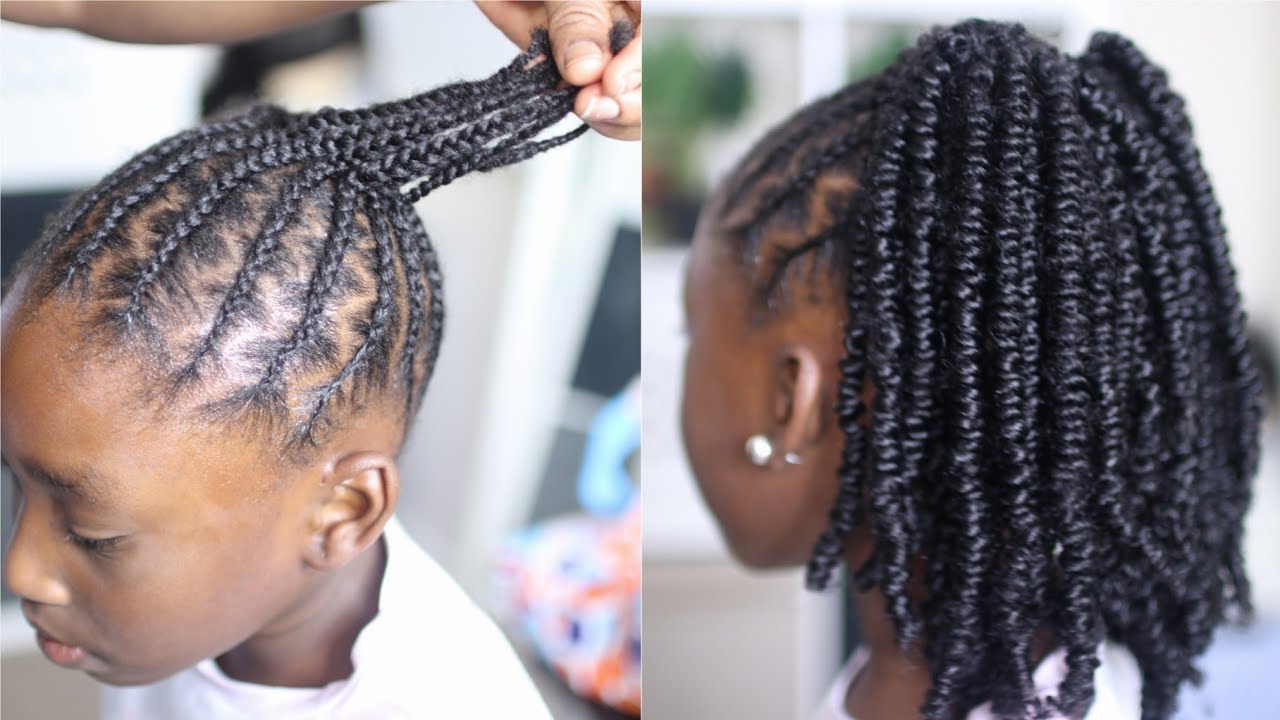 6. Natural Twist Hairstyles for Kids - wide 10