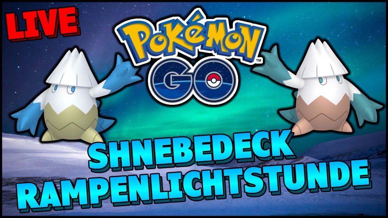 Pokemon Go Rampenlicht Stunde Februar 2022 ️ Rampenlicht Stunde Shnebedeck (Snover Spotlight Hour) - Pokemon Go