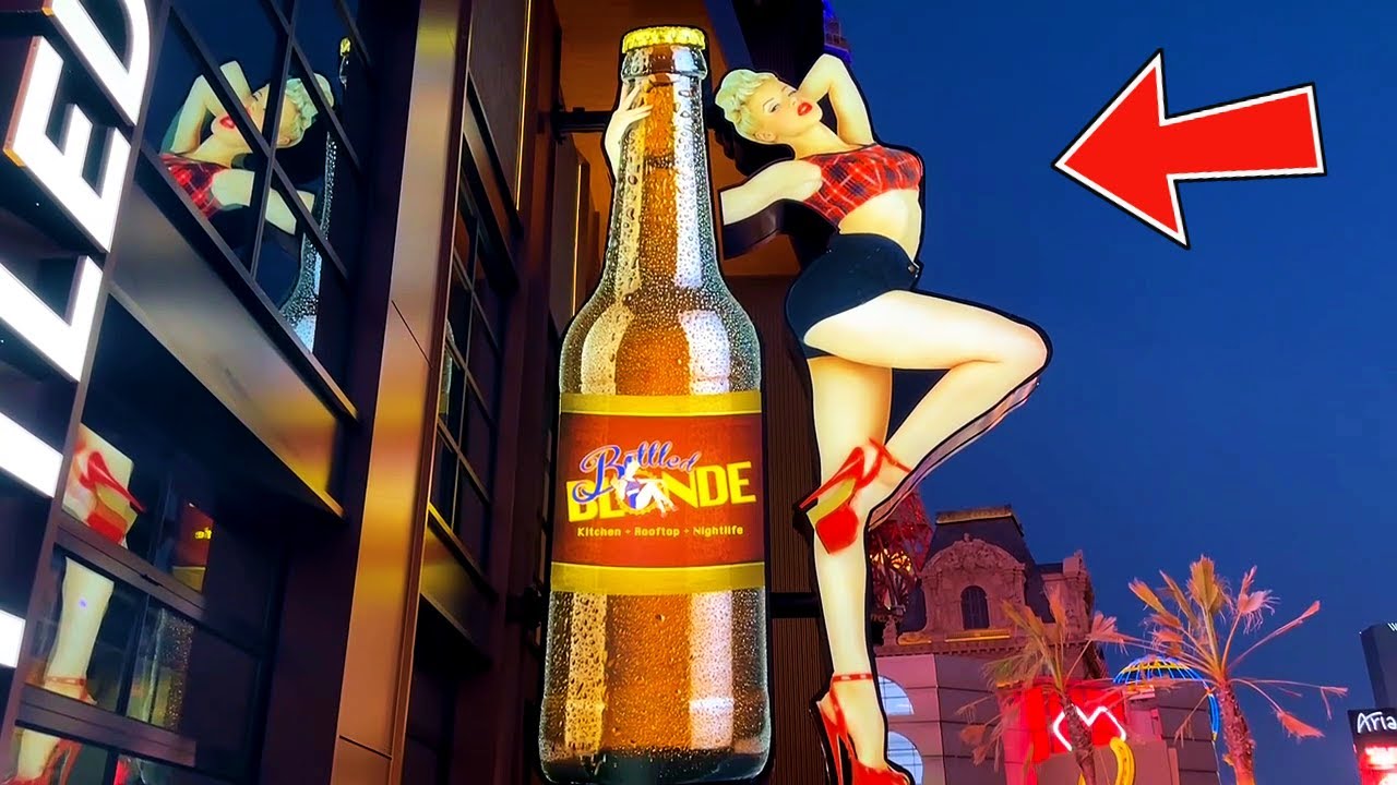 FIRST LOOK! Bottled Blonde on the Las Vegas Strip