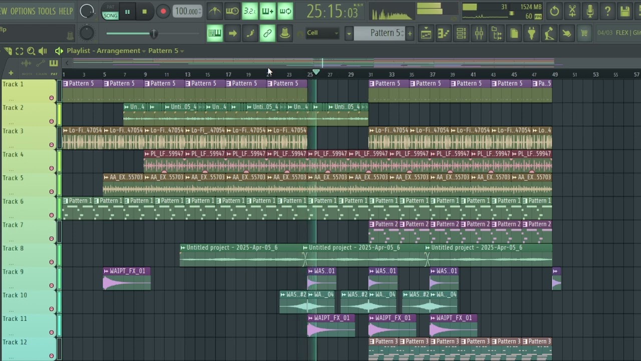 Tycho Style Soundtrack in Fl Studio