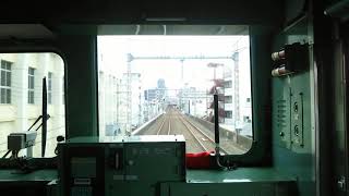 【一部区間前面展望＃４５４】JR西日本旅客鉄道 大阪環状線内回り 普通 201系LB16編成