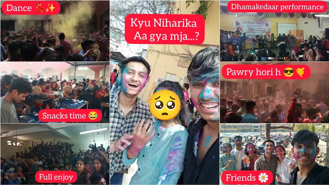 HOLI CELEBRATION 🥳🎉||DBS P.G COLLEGE || DEHRADUN❤️