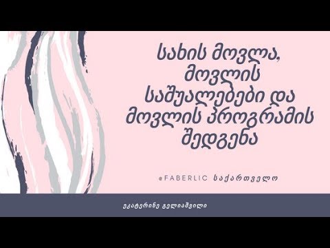 სახის მოვლა, მოვლის საშუალებები და მოვლის პროგრამის შედგენა