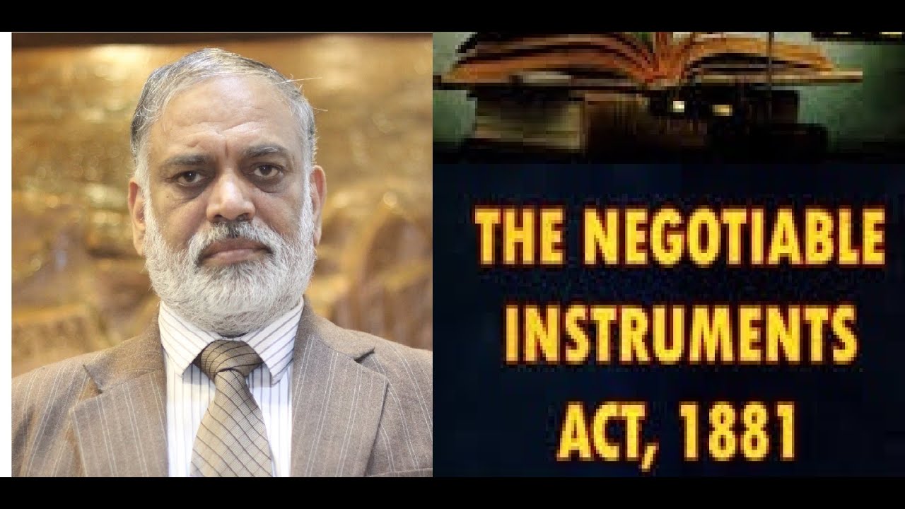 Negotiable Instruments. Section 4,5,6 of Negotiable Instruments Act/ 1881" Lawyer Online/Adv