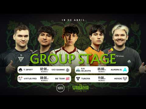 [ES] PGL Wallachia S8: Group Stage [Día 1]
