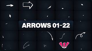 Arrows — Moving Arrow Elements Kit (Ae, Pr, Dr, FCPX)