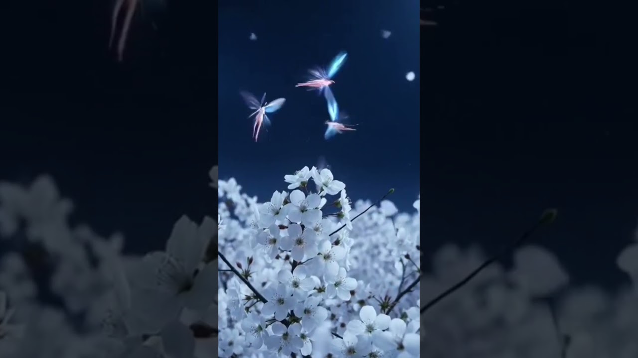 Where endless flowers field meet fluttering fairy wings — pure enchantment begins 🌸🧚‍♀️