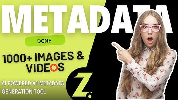 ZEGY-  AI Metadata Generator for Stock Photos & Videos