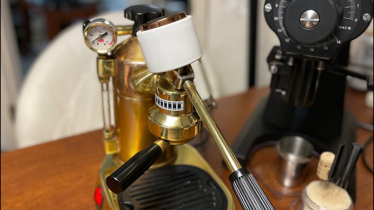 La Pavoni Espresso Workflow YouTube