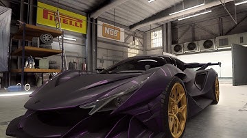 【CSR2】Apollo Intensa Emozione, shift & tune for 7.34x (2 patterns)