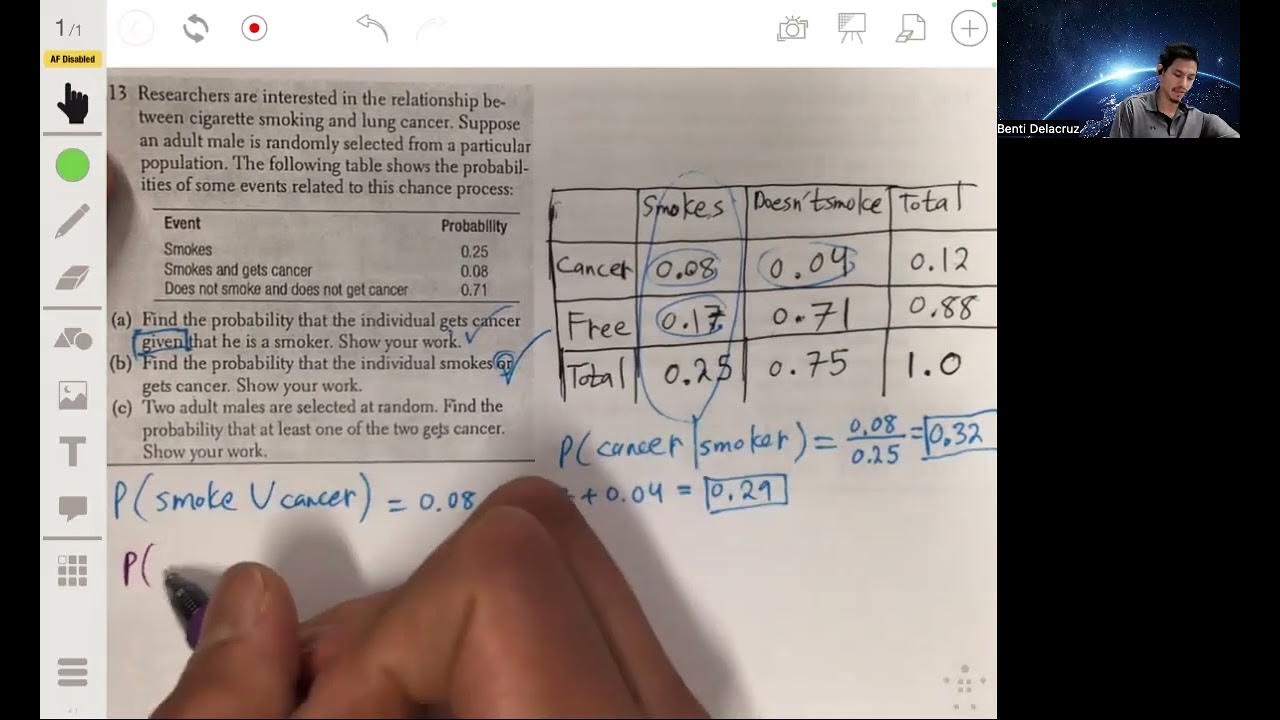T5.13 | AP Statistics Chapter 5 Practice Test - YouTube