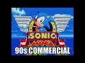 If SONIC MANIA had a 90s Commercial