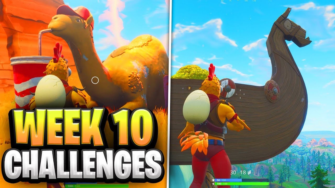 Fortnite WEEK 9 CHALLENGES GUIDE! Season 6 - How to Do ...