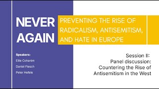 Never Again – Countering the Rise of Antisemitism in the West
