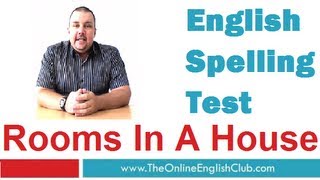 English Spelling Test - Rooms In A House screenshot 5