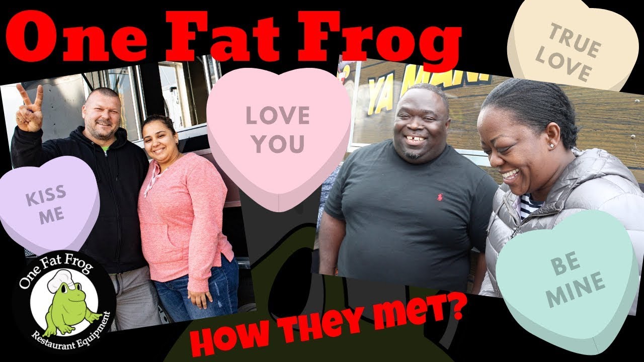 Showing the Love at One Fat Frog Food Trucks and Concession Trailers on Valentines Day! - YouTube