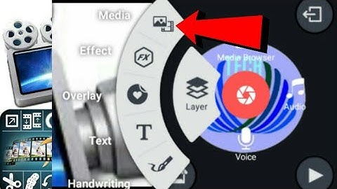 How to get kinemaster video layer option add || with don