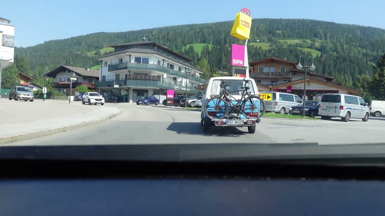 AUSTRIA/a car round from Radstadt to Bischofshofen (tourist places)