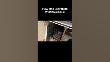 How Mac users think windows is like 🫡