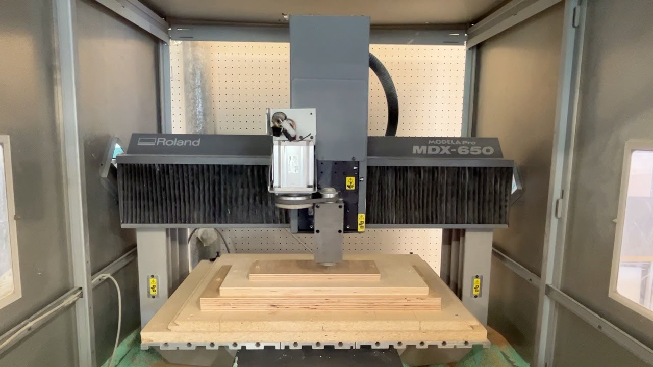 Köp CNC-fräsar 3D Roland MDX-650 - 2 st på Klaravik - YouTube