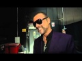 George Michael exclusive interview with ITV Central News @ Birminghame after arrival 160912