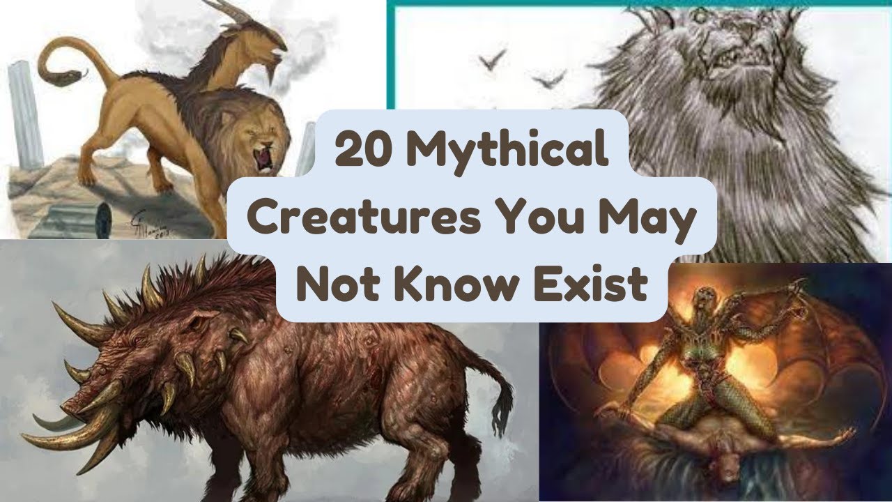 20 Mythical Creatures You Should Know About - YouTube