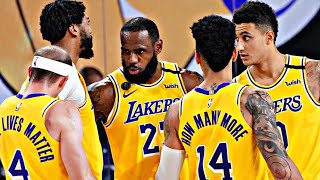 Los Angeles Lakers First Round 2020 Playoffs Team Highlights