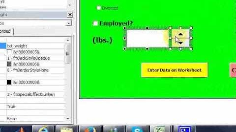 Lesson 32.6 Spin Buttons in VBA