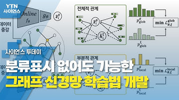 분류표시 없어도 가능한 그래프 신경망 학습법 개발 / YTN 사이언스