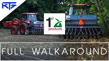 Making Food Plots EASY! 1st Products ND-96 Multi Drill